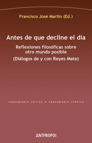 Libro Antes De Que Decline El Dia