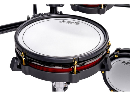 Bateria Eletrônica Alesis Strata Core 9 Peças Cor Preto