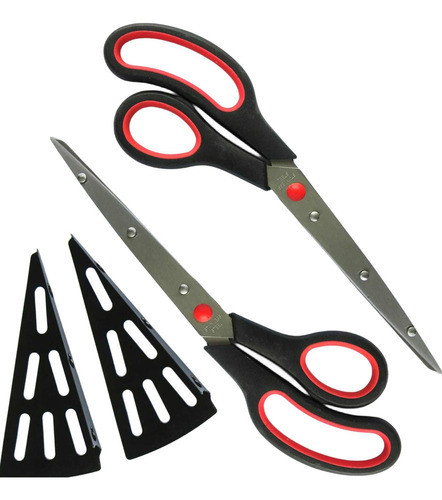 Jk X 2 Juego Tijeras For Cortar Pizza Con Espátula For
