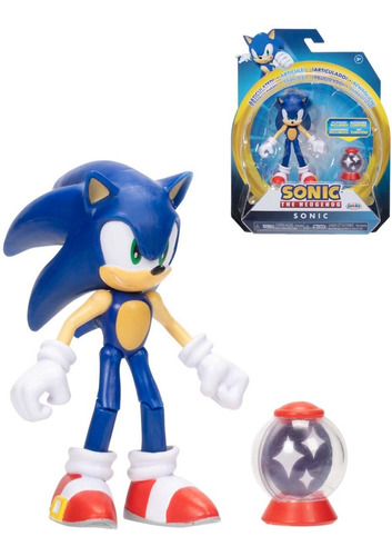 Sonic The Hedgehog Figura Sonic De 4 Pulgadas Wave 7