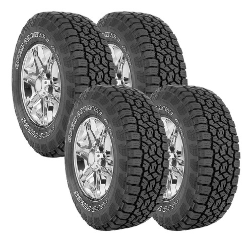 4 Llantas 265/70r17 Toyo Open Country At3 Lt Tl 121s Msi