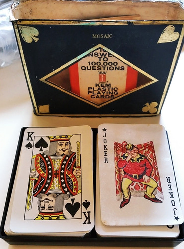 Cartas Poker Kem Originales