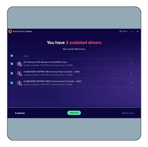 Avast Driver Updater - 3 Pcs - 2 Años - Windows