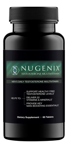 Nugenix Multivitaminico Diario De Testosterona Para Hombres 