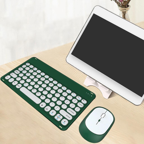 Teclado Y Mouse Inalámbricos Recargable Portátil