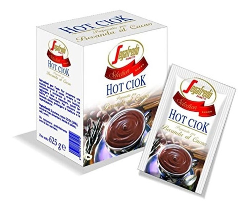 Hot Ciok Chocolate Italiano Bebible X 25 Sobres.