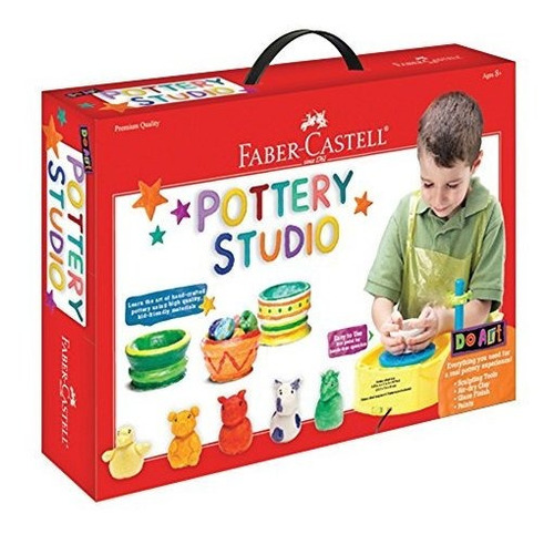 Faber-castell Do Art Pottery Studio, Juego De Ruedas De Cerr