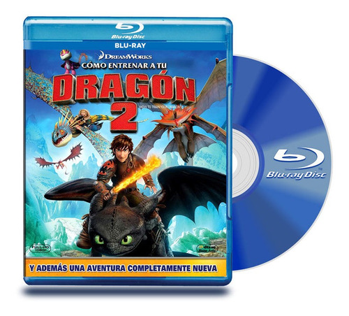 Blu Ray Como Entrenar A Tu Dragon 2