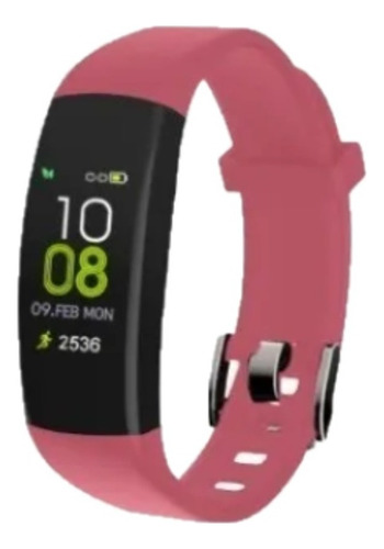 Reloj Watch Smart Band Deportivo Sport Android Ios Slim 200 Color de la caja Rosa