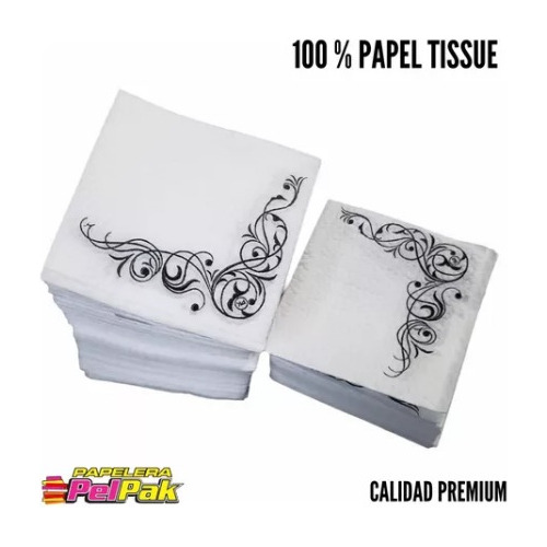 Servilletas Papel Tissue 18x18