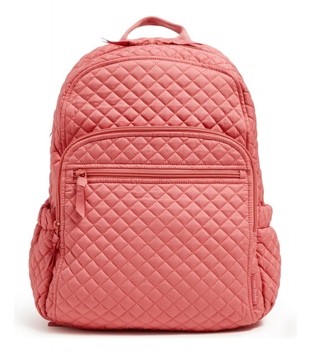 Vera Bradley Mochila Campus De Algodón Para Mujer, Terra Cot