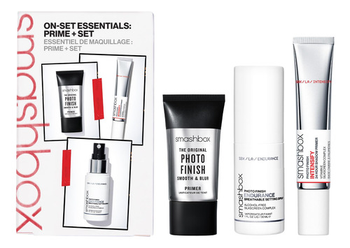 Set De Maquillaje Smashbox On-set Essentials: Prime + Set