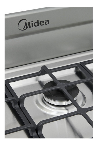 Cocina MideaMGS30FS1 color silver con puerta ciega 110V - 127V