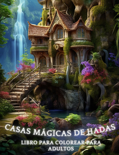 Casas Mágicas De Hadas - Libro Para Colorear Para Adul 71kih