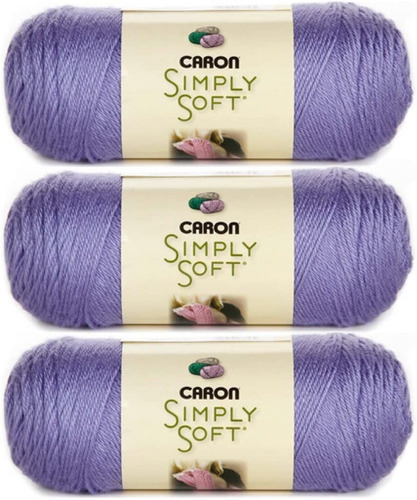 Caron Bulk Buy - Simply Soft - Fio de lã de 3 peças