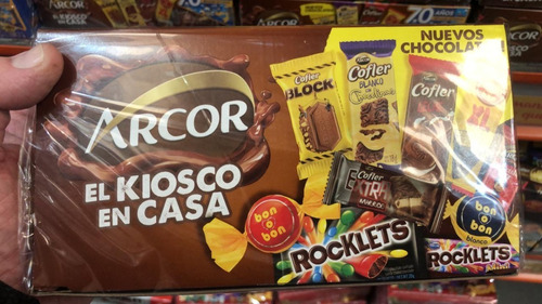 Caja De Chocolates Arcor El Kiosco En Casa Sobreruedasjuguet