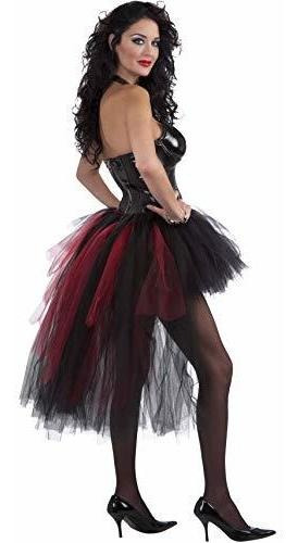 Prenda Inferior Mujer - Woman's Vampiress Burlesque Tutu Cos