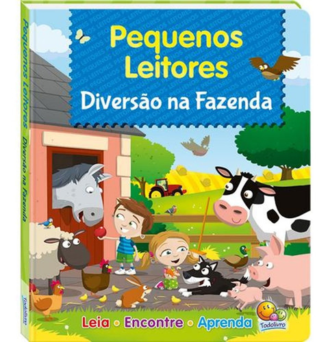 Livro Diversão Na Fazenda - Coleção Pequenos Leitores