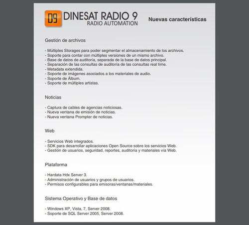 Hardata Dinesat Radio 9 Windows 7/10 64 Bits