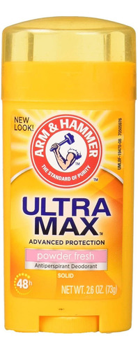 Arm And Hammer Ultramax Deodorant And Antiperspirant - Powde