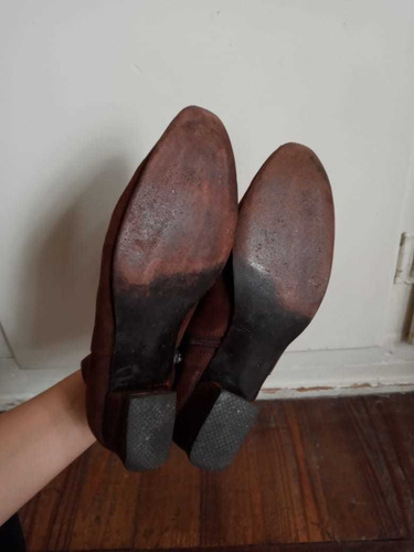 Botas Gamuza Cuero Febo