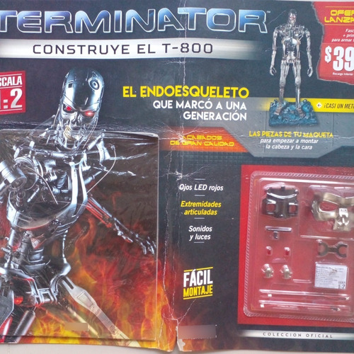 Fascículo + Pieza P/armar Terminator N 2. Nuevo.