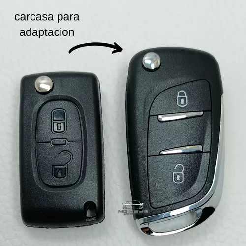 Carcasa llave Peugeot 307, 407, Expert