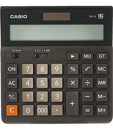 Calculadora Casio  Dh16 Solar 16 Dig. Serie Ancha Tienda 