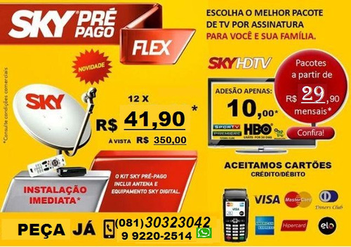 Antenas Da Sky Pre Pago