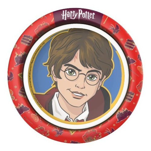 Plato Hondo Cerealero Harry Potter Licencia Oficial