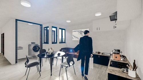 Imagen 2 de 10 de Departamento Nuevo En Pre Venta En Colonia Pedregal De Santa