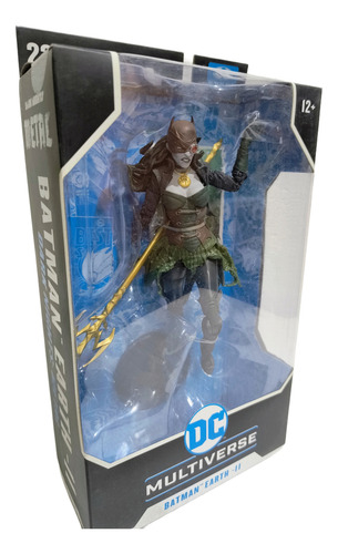 Dc Multiverse Batman Earth 2 Metal Mcfarlane Sellado (Usado)