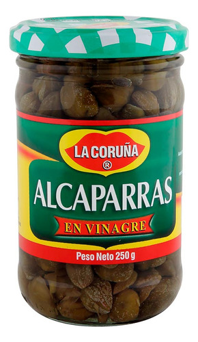 Alcaparra Frasco 250g La Coruña - g a $30