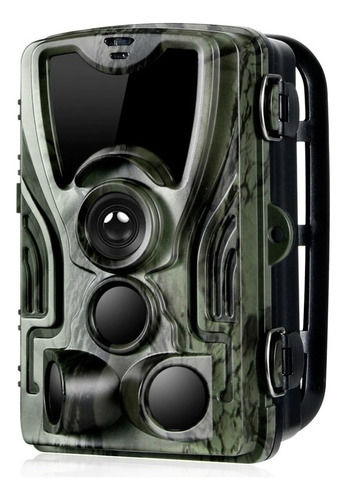 Cámara de movimiento en color camuflada de 12 MP y 1080p para caza y caza