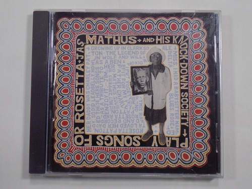 Jas. Mathus And His Knock-down Society Cd Usa Jazz Blues 97