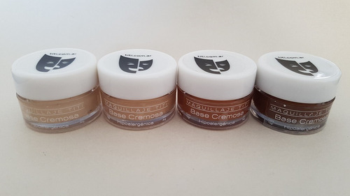 Base Cremosa Maquillaje Titi Pote 15gr - Piel 4/mulato