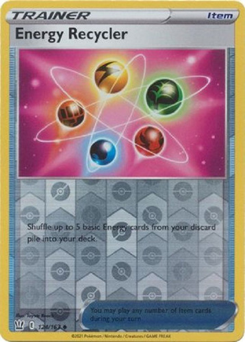 Pokemon Tcg - S & S - Battle Styles - Energy Recycler Rh (Usado)