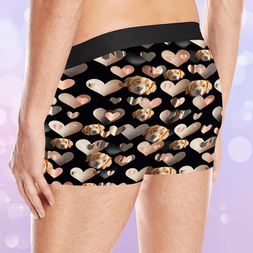 Boxers Cómodos Y Transpirables Con Estampado De Hombre De Al