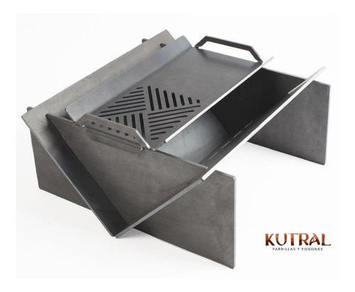 Fogonero Kutral Desarmable + Plancha