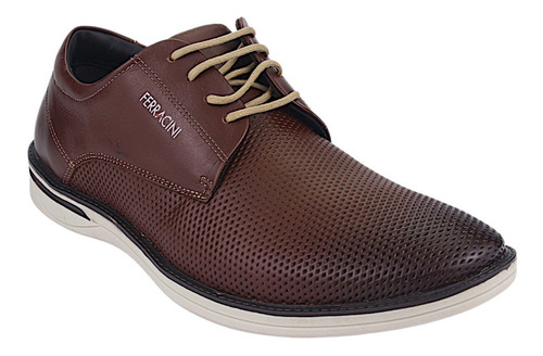 Zapato Ferracini Hombre Monterrey 3619 Havana Casual