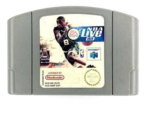 Nba Live 99 - Juego Original Nintendo 64 Pal