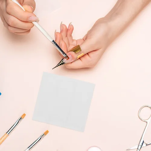 64 Pegatinas Para Uñas: Guías Con Puntas Francesas Y Calcoma