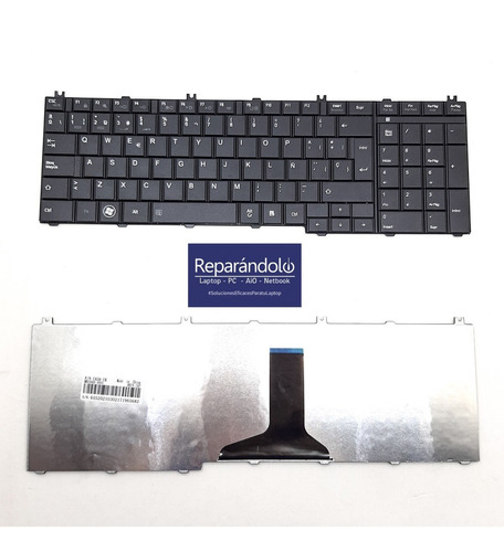 Teclado Laptop Toshiba C650, C650d, C655, C655d, C670