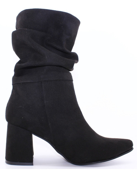 Botas Caña Dama Mujer Taco Comoda 5500 Cshoes