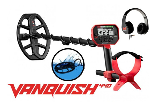 Imagem 4 de 7 de Detector Metal Vanquish 440 Garimpo Terra Mineralizada Top