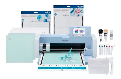 Plotter Scan 225 Brother+kit Cuchilla Vinilos+juego Nicapa