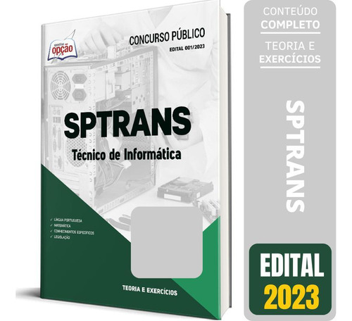 Apostila Sptrans 2023 - Técnico De Informática