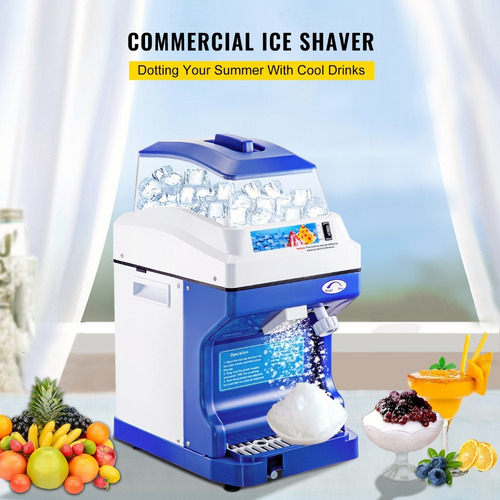 Vevor Trituradora De Hielo Eléctrica Automática 300w Color Azul