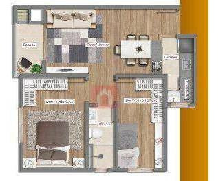 Imagem 11 de 11 de Apartamento Com 2 Dormitórios À Venda, 54 M² - Nossa Senhora De Fátima - Caxias Do Sul/rs - Ap2129