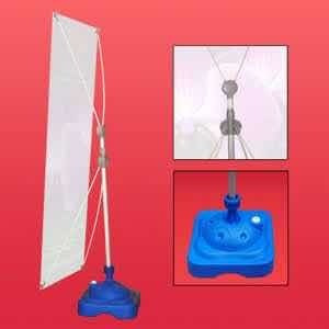Banner Exterior 2 Lonas 80 X 1.80 Base Rellenable. Oferta! (Usado)